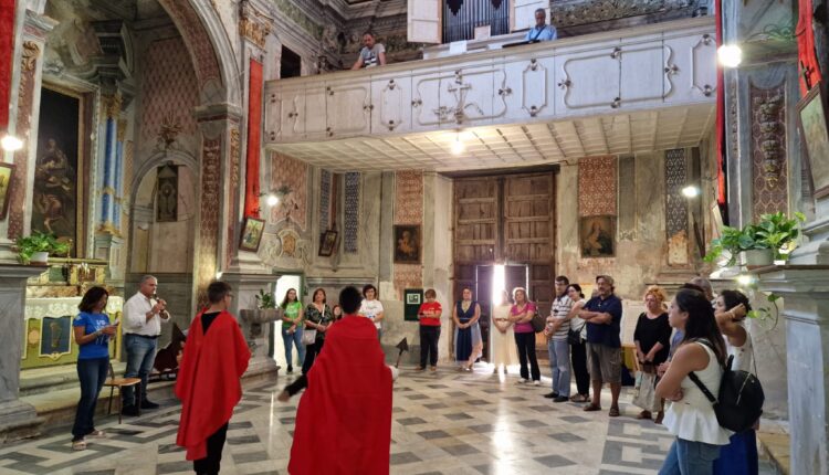 TERMINI IMERESE Visita teatralizzata in costume chiesa di Sant’Orsola e attivazione dell’organo ad aria del 1600