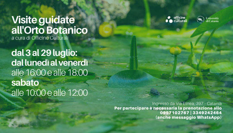 Catania: Visite Guidate All’orto Botanico Con Officine Culturali - Eco ...