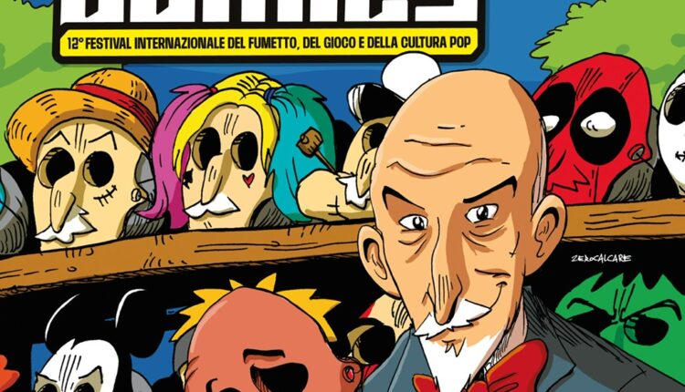 Zerocalcare firma il manifesto di Etna Comics 2024