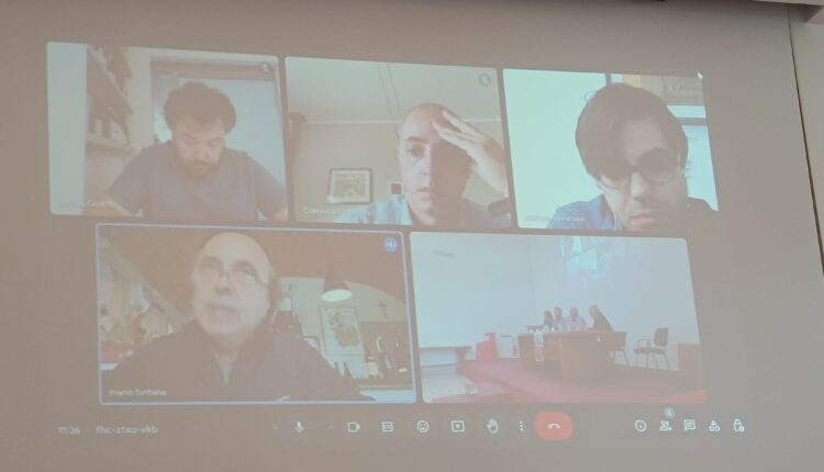 I produttori di Barolo collegati in video conferenza_